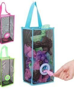 Plastic Kitchen SHOPPER Storage Organizer Basket Bag