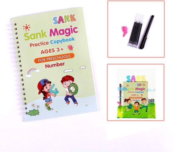 Sank Magic Reusable Practice Copybook for Kids – Attari Gadgets