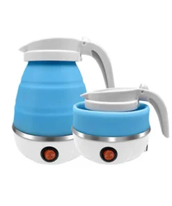 Portable Foldable Electric Kettle 600ml Fast Boil Travel Kettle