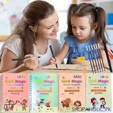 Sank Magic Reusable Practice Copybook for Kids