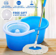 360 Degree Microfiber Spin Mop β Home Cleaning Tool