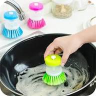 Dish-Washing Liquid Brush – Easy & Efficient Cleaning Tool