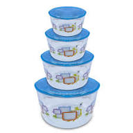 Multi-Purpose Airtight Food Container Set – 4 pcs
