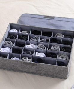 Underwear & Socks Storage Organizer – Drawer Divider for Home