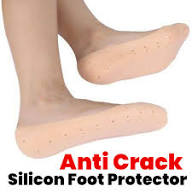 Silicone Heel Anti Crack Set – Full Heel Protection Sleeves