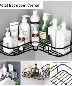 Metal Bathroom Corner Rack Storage