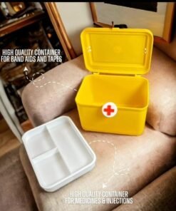 First Aid And Medicine Box Material: Plastic
