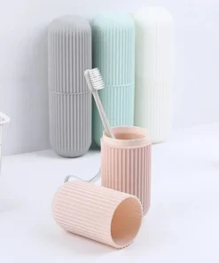 Travel Portable Toothbrush Toothpaste Holder Cover Cup