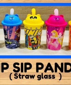 PANDA STRAW GLASS