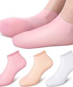 Silicone Heel Anti Crack Sets  full Heel Anti pink