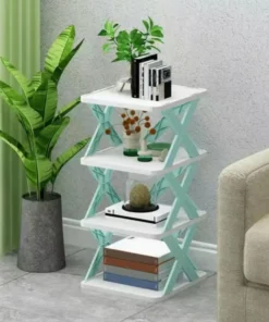 3 Layer X Corner shoe Rack good-quality