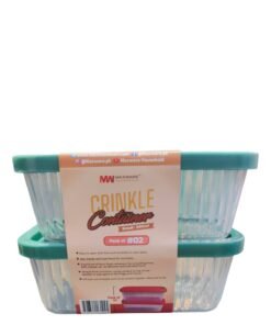 NEW ARRIVAL Crinkle Container Small (350 ml) pack of 2