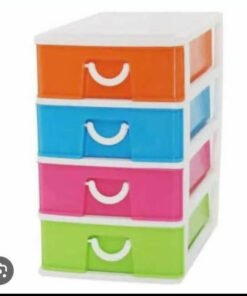 4 Layer Plastic Modular Drawer Organizer