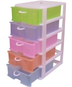 5 Layer Plastic Modular Drawer Organizer