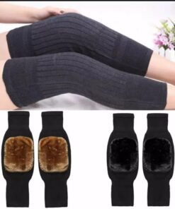 Thermal Knee Brace Sleeves – Wool Warm Leg Support for Winter (1 Pair)
