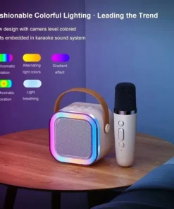K12 Karaoke Machine – Portable 5.3 PA Bluetooth Speaker | High-Quality Sound