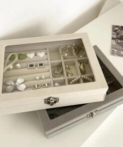 Artificial Lether Jewellery Multipurpose Organizer