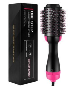 One Step 3-in-1 Hot Air Brush – Hair Dryer, Straightener, and Volumizer in One