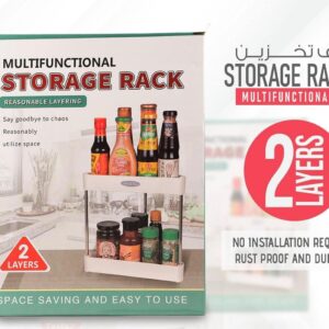 Multifunctional Storage Corner Rack