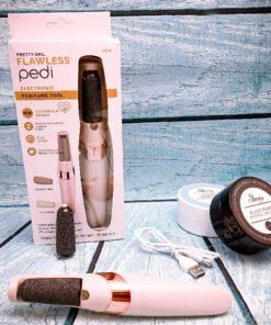 Flawless Pedi Electronic Pedicure – Smooth & Soft Feet at Home