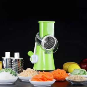 Table Top Drum Grater – Manual Vegetable Slicer & Shredder
