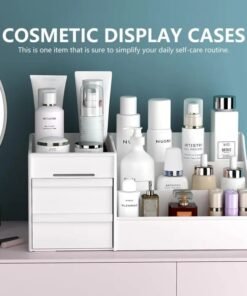 Makeup Storage Box – Cosmetic Organizer with Compartments