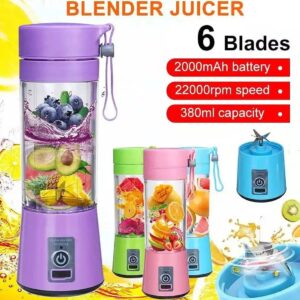 USB Rechargeable Mini Blender 380ml