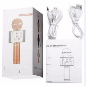 WS-858 Bluetooth Wireless Microphone β Karaoke Mic with Speaker & Recorder