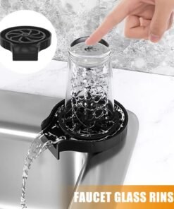 Cup Rinser for Sink – High Pressure Glass Washer for Kitchen