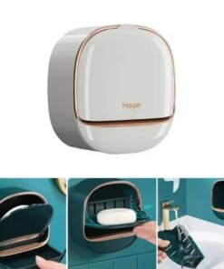 Self-adhesive Wall-Mounted Luxury Soap Dish Random Colours