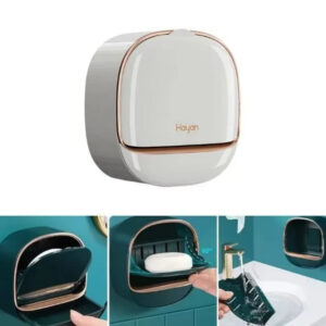 Self-adhesive Wall-Mounted Luxury Soap Dish Random Colours