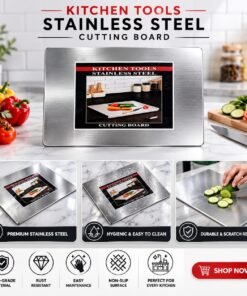 🔪 *Stainless Steel Cutting Board
