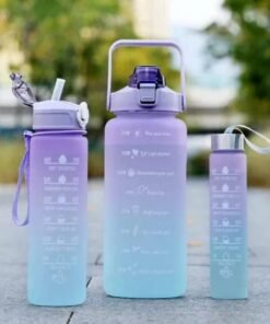 3PCS Sports Water Bottle Set