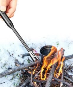 USB Rechargeable Plasma Arc Lighter 360° Flexible Neck | Windproof Electric Lighter