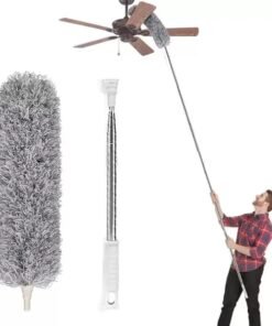 🧹 Microfiber Duster with Extension Pole (100 Inches
