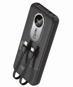 Titan 10 VPB-T10 Power Bank 10000mAh 22.5W Fast Charging with Built-In Cables in Pakistan