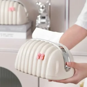 Creative Shell Tissue Box – Decorative Tissue Holder for Home & Office