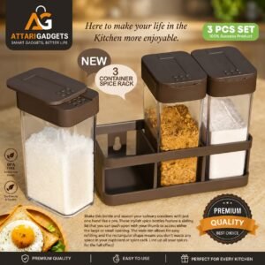 3 Pcs Spice Masala Storage Box Set – Kitchen Seasoning Organizer