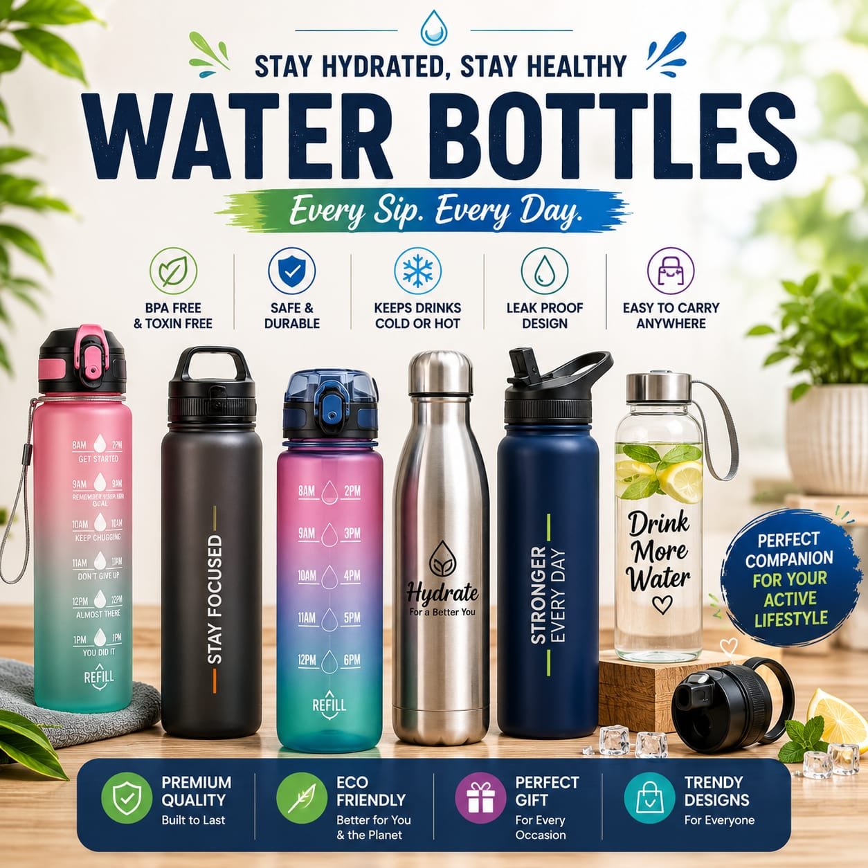 Water Bottles