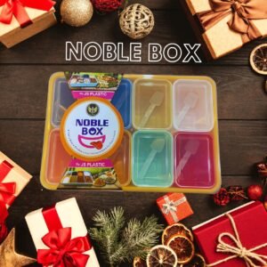 ✨ *HUTY 8 in 1 Rectangular Masala Box* ✨