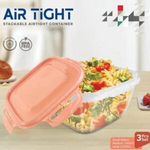 *🍱 Lavenna 3 Pcs Food Containers*