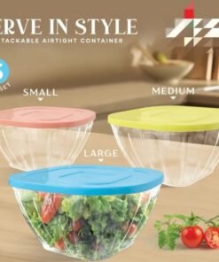 *🍱 Lavenna 3 Pcs Food Containers*