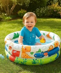 Kids Swimming Pool 🏊‍♂️ | 2 Ft Inflatable Pool for Children