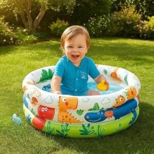 Kids Swimming Pool 🏊‍♂️ | 2 Ft Inflatable Pool for Children