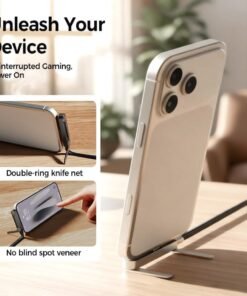 🔌 *2-in-1 Charger Cable with Phone Stand*
