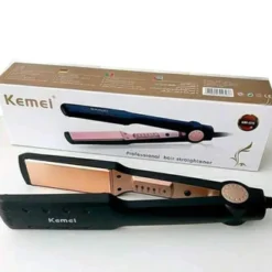 Kemei Professional Hair Straightener (KM-470) – Salon Quality Hair Styling Tool