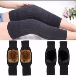 Thermal Knee Brace Sleeves – Wool Warm Leg Support for Winter (1 Pair)