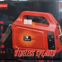 KBroad KTS 1251 Portable Wireless Bluetooth Speaker with Flash Light