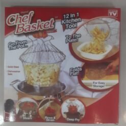 Multifunctional Folding Frying Chef Basket – Space-Saving, Durable Basket for Frying, Steaming & Draining