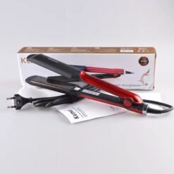 KM-531 Professional Electric Hair Straightener – Fast Heating Styling Hair Splint for Sleek, Smooth Hair